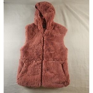 Patagonia Worn Wear Retro Pile Fleece Vest Sm. Hooded STY22845FA19 RN51884 Rose